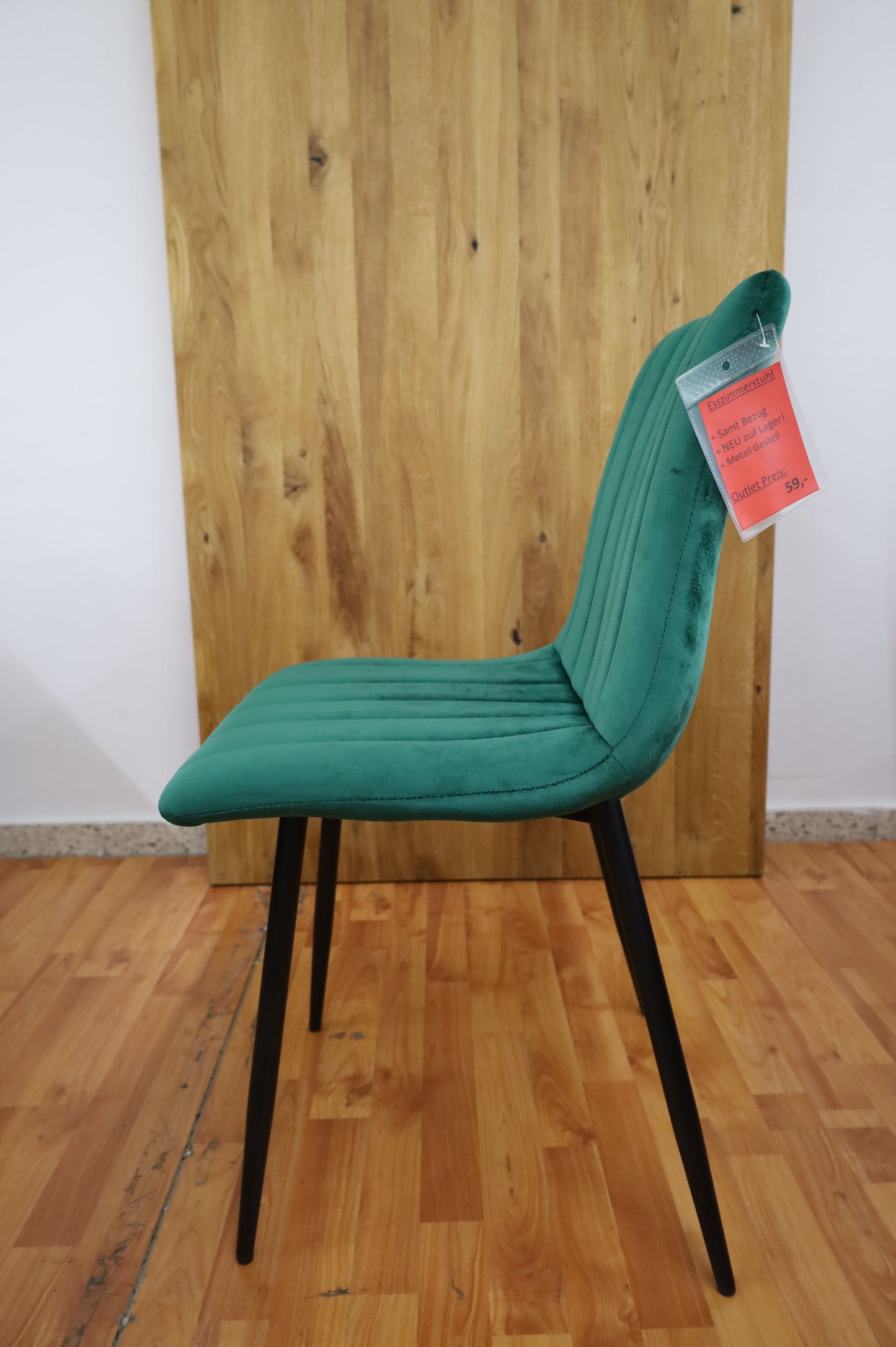 Stuhl Stühle Esszimmerstuhl + Samt Stoff + NEU in 3 Farben da!!!