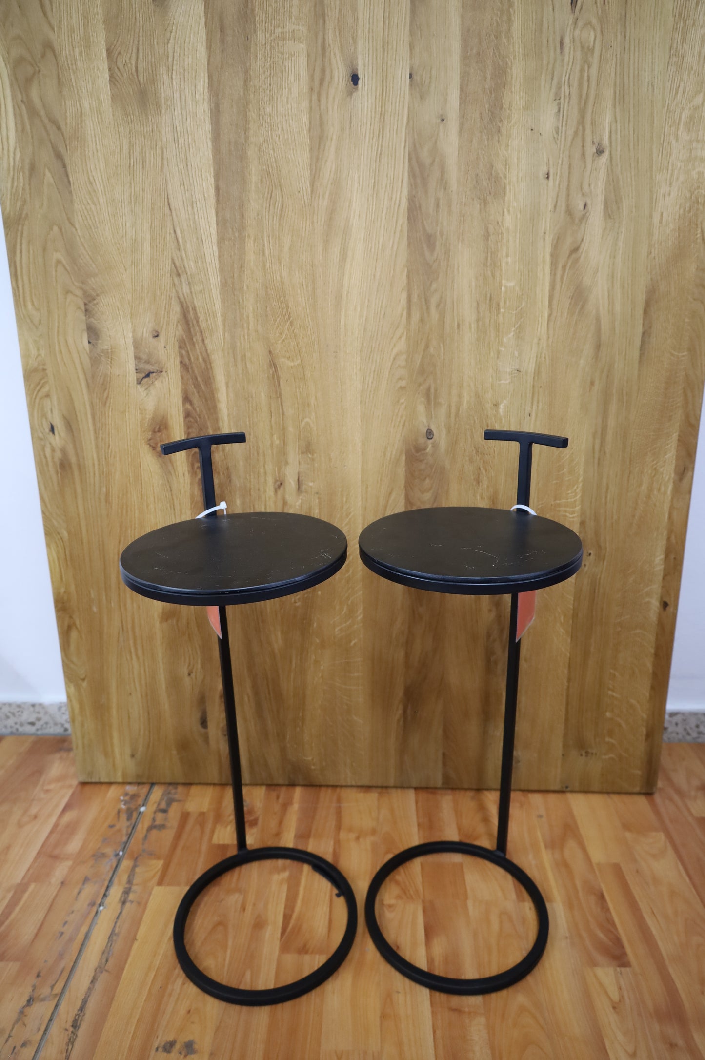 Beistelltisch Tisch Sofa-Tisch + Metall + Griff + 2er - Set