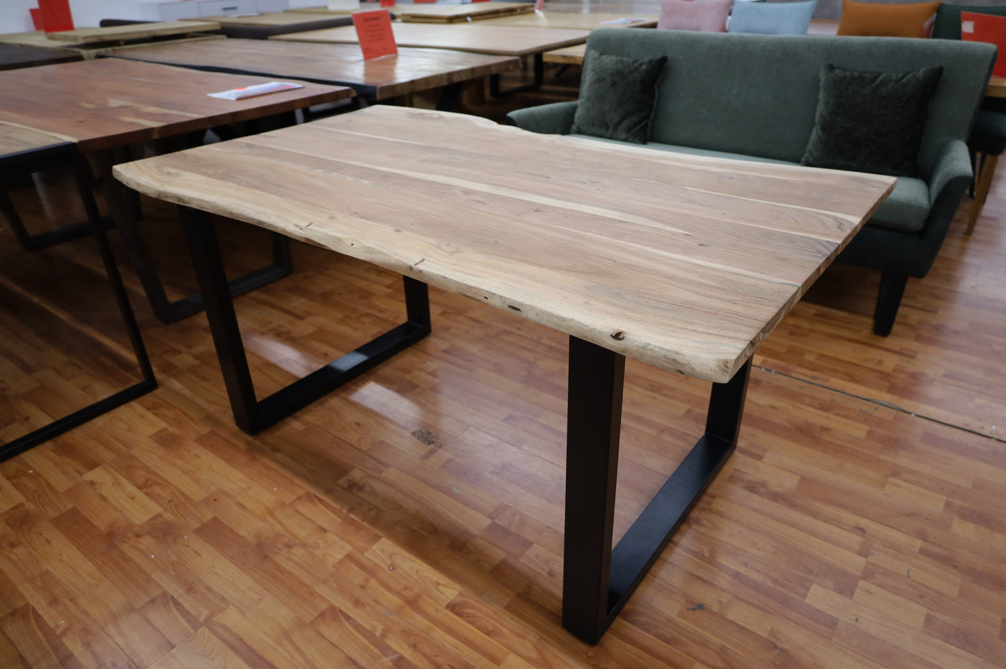 Esstisch Tisch + Massivholz Akazie + VOLL HOLZ 2,6 cm