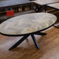 Esstisch Tisch MANGO + Metall Gestell 210x100 cm