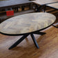 Esstisch Tisch MANGO + Metall Gestell 240x100 cm