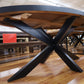 Esstisch Tisch MANGO + Metall Gestell 210x100 cm