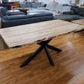 Esstisch Tisch + Massivholz Akazie + VOLL HOLZ 4cm