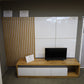 Wohnwand Set + Holz Optik + Schubladen + Ablagefläche