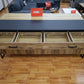 Kommode Vitrine Sideboard + Holz Optik + Soft Close
