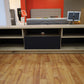 Tv-Unterschrank Vitrine Kommode + Holz Optik + Soft Close