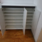 Schuhschrank kommode + Hochglanz + Fachböden