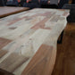 Esstisch Tisch + Akazie/Mango/Shisham gemischt  +Massivholz Natur