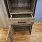 Vitrine Kommode Sideboard + Massivholz + Schublade