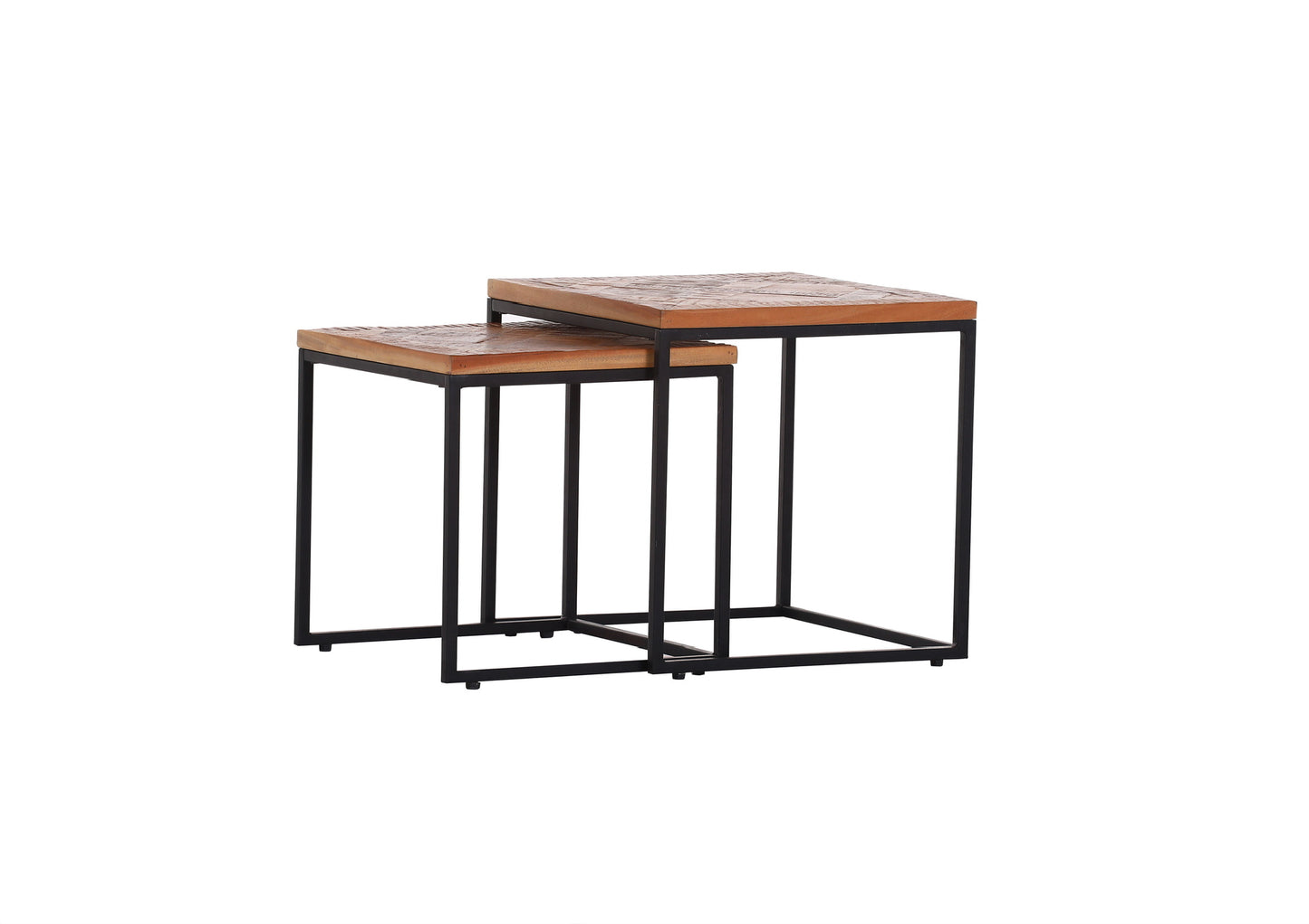 Beistelltisch Tisch +2er Set + Massivholz + Neu auf Lager