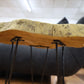 Couchtisch Tisch Beistelltisch + Massivholz + Wurzel-Holz + VOLL & 6 cm