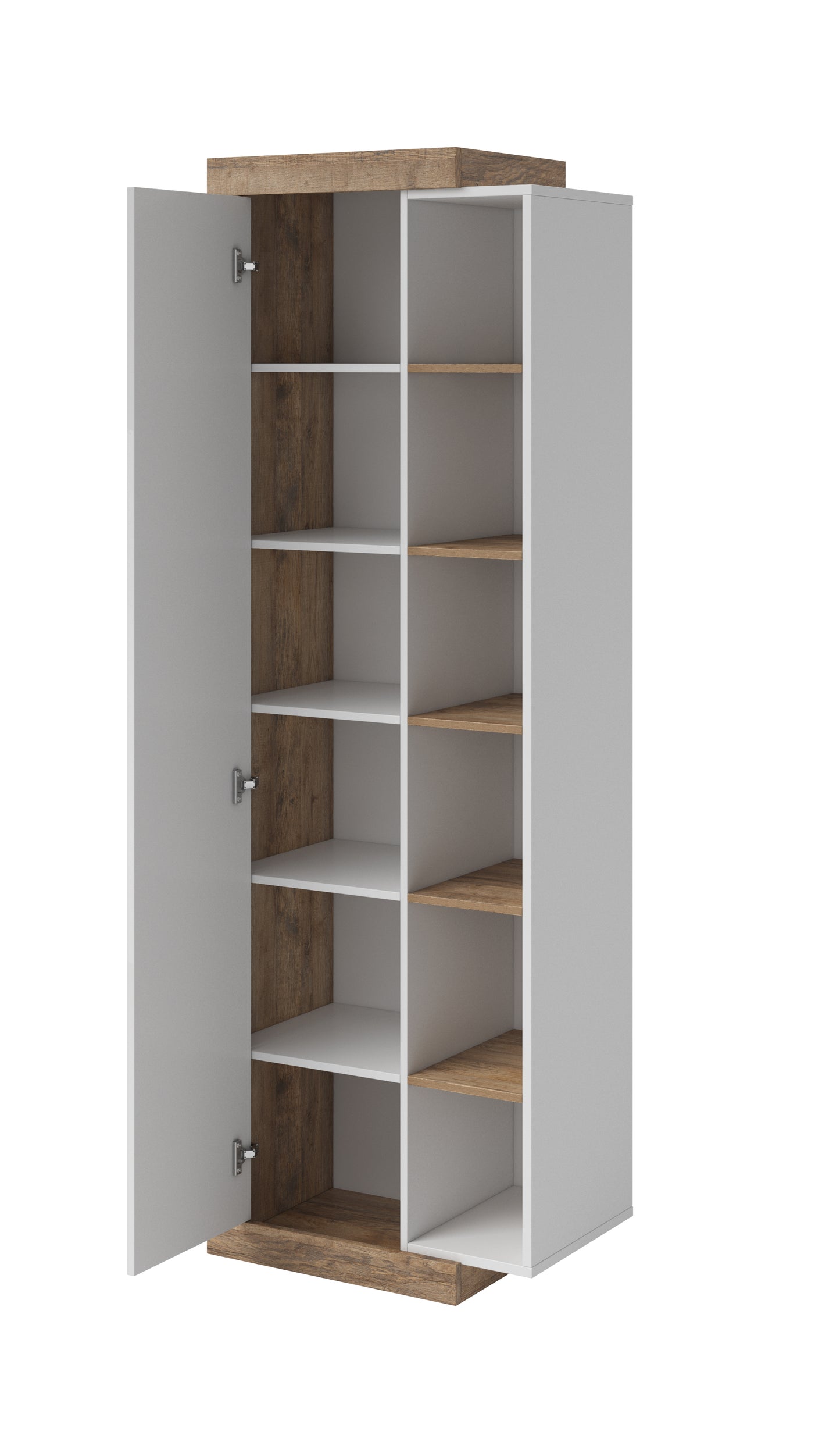 Vitrine + Soft Close +Neu auf Lager Verfügbar + Einlegebodenkante