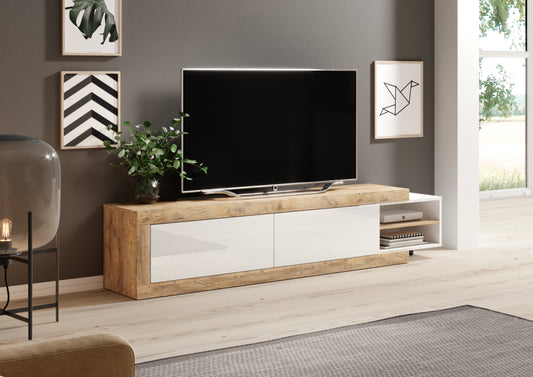 Tv-Unterschrank + Soft Close + Ausziehfunktion