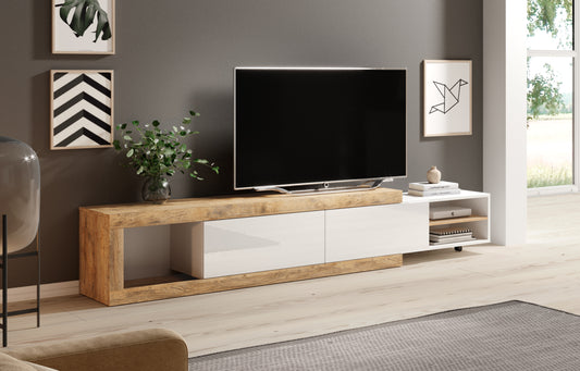 Tv-Unterschrank + Soft Close + Ausziehfunktion