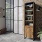Vitrine Kommode Sideboard + Massivholz + Schublade