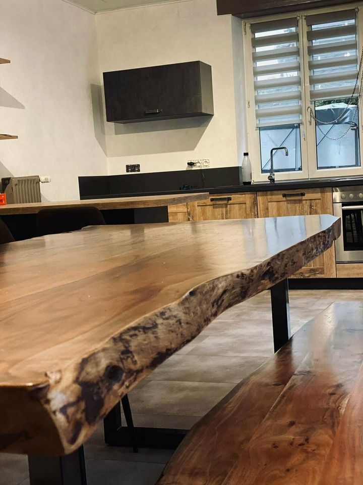Esstisch Tisch +MASSIVHOLZ Akazie 200x100cm